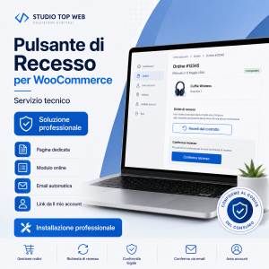 Aggiunta Pulsante di Recesso per WooCommerce